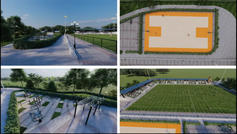 STADIUM DESIGN by Art Lands